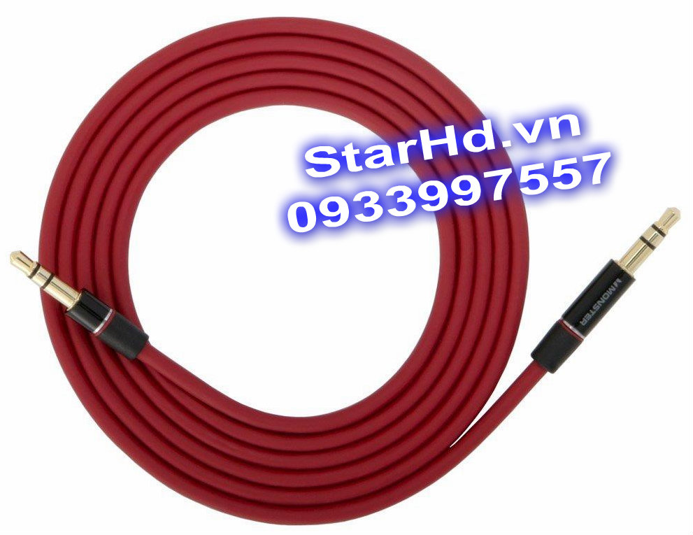 Cáp Monster  2 ĐẦU 3.5mm