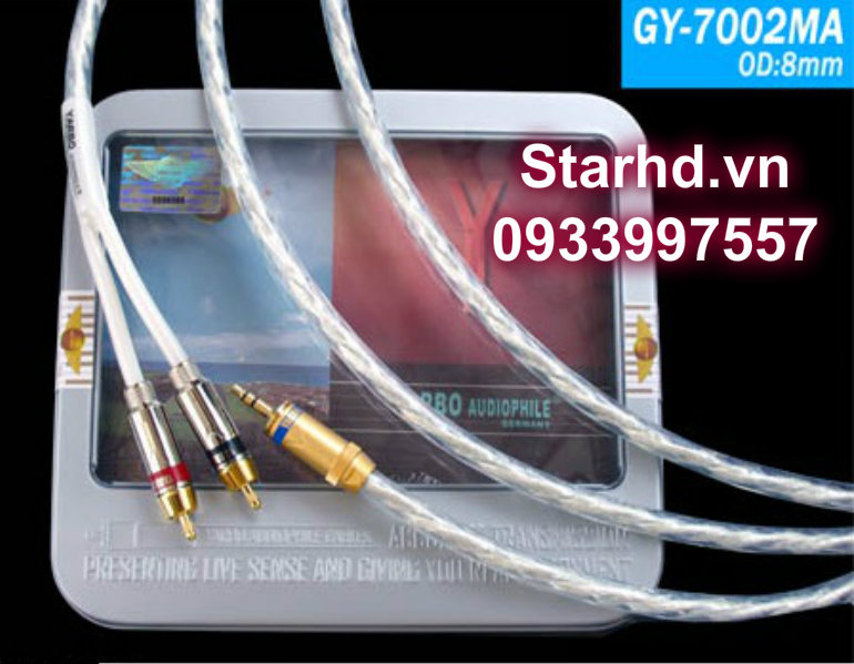 Dây 3.5 to RCA Yarbo GY-7002