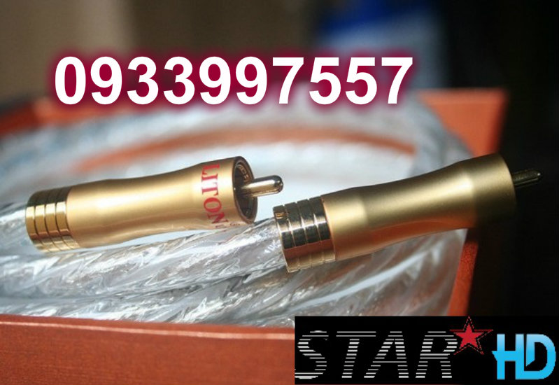 DÂY AV LITON ( Đầu jack mạ 24k )