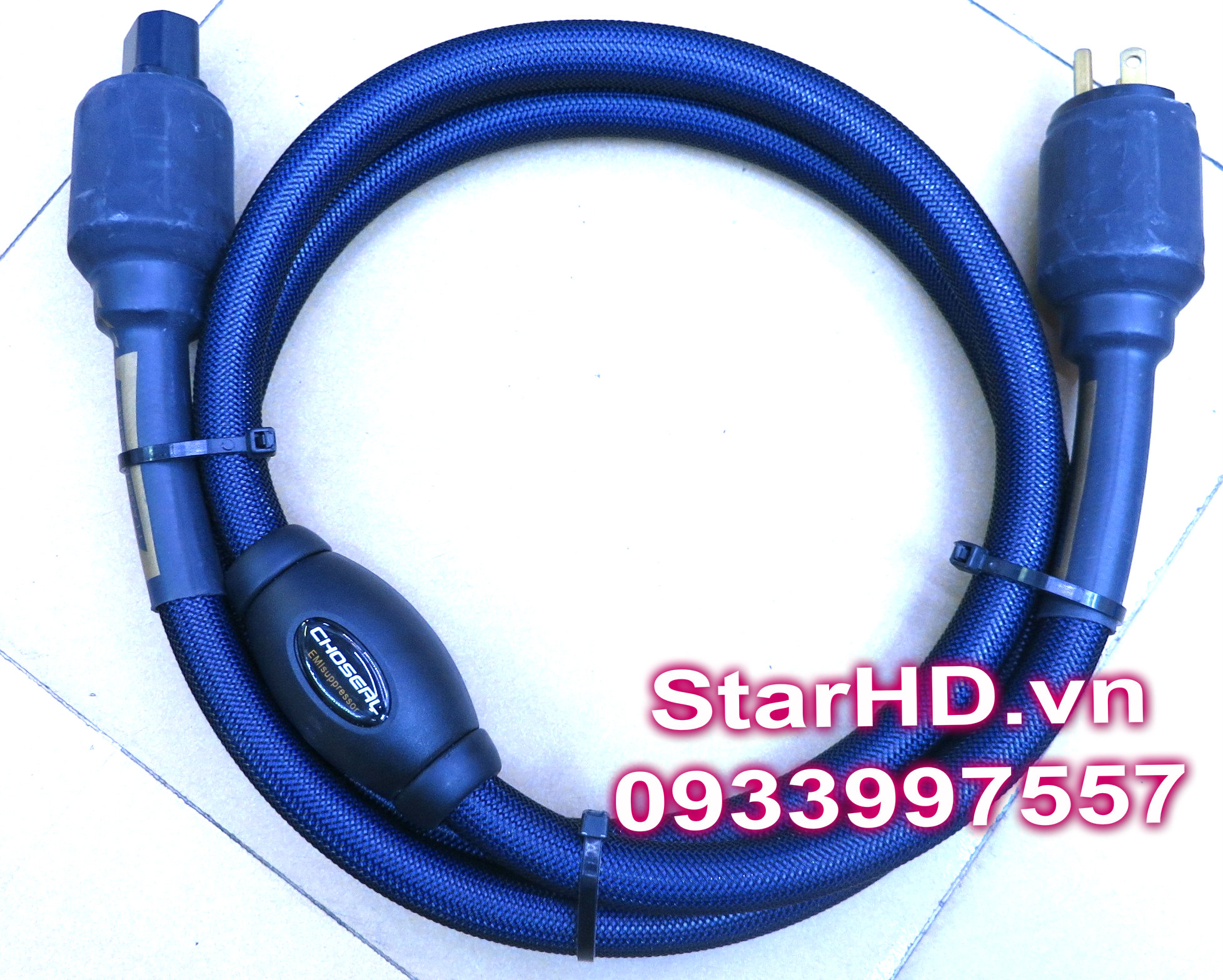 Dây nguồn Choseal lưới có bộ lọc
