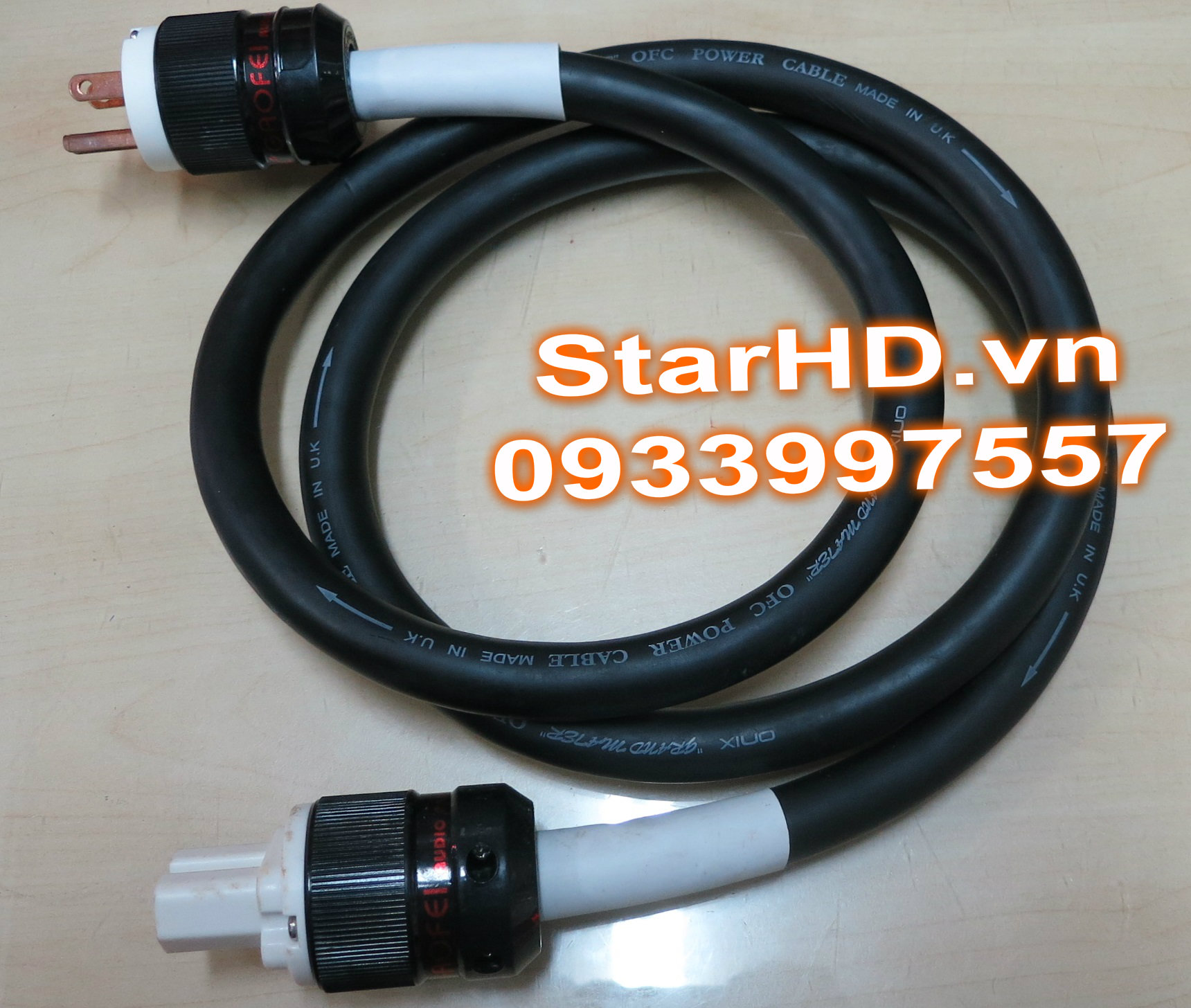 Dây Nguồn Grand Master OFC POWER ( Made in UK)