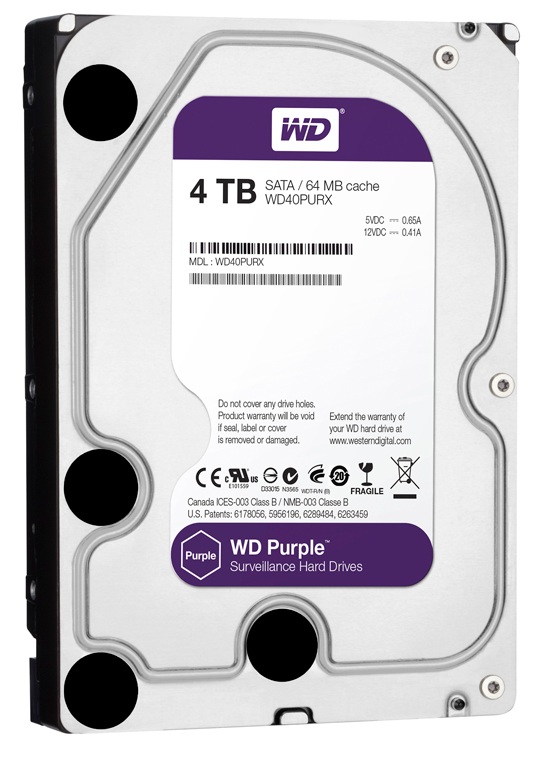 Western Purple 4TB + Free Film