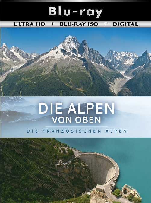 Die Alpen von oben